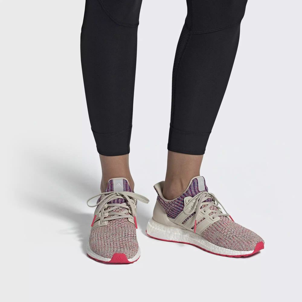 Adidas Ultraboost Tenis Para Correr Beige Para Mujer (MX-78456)